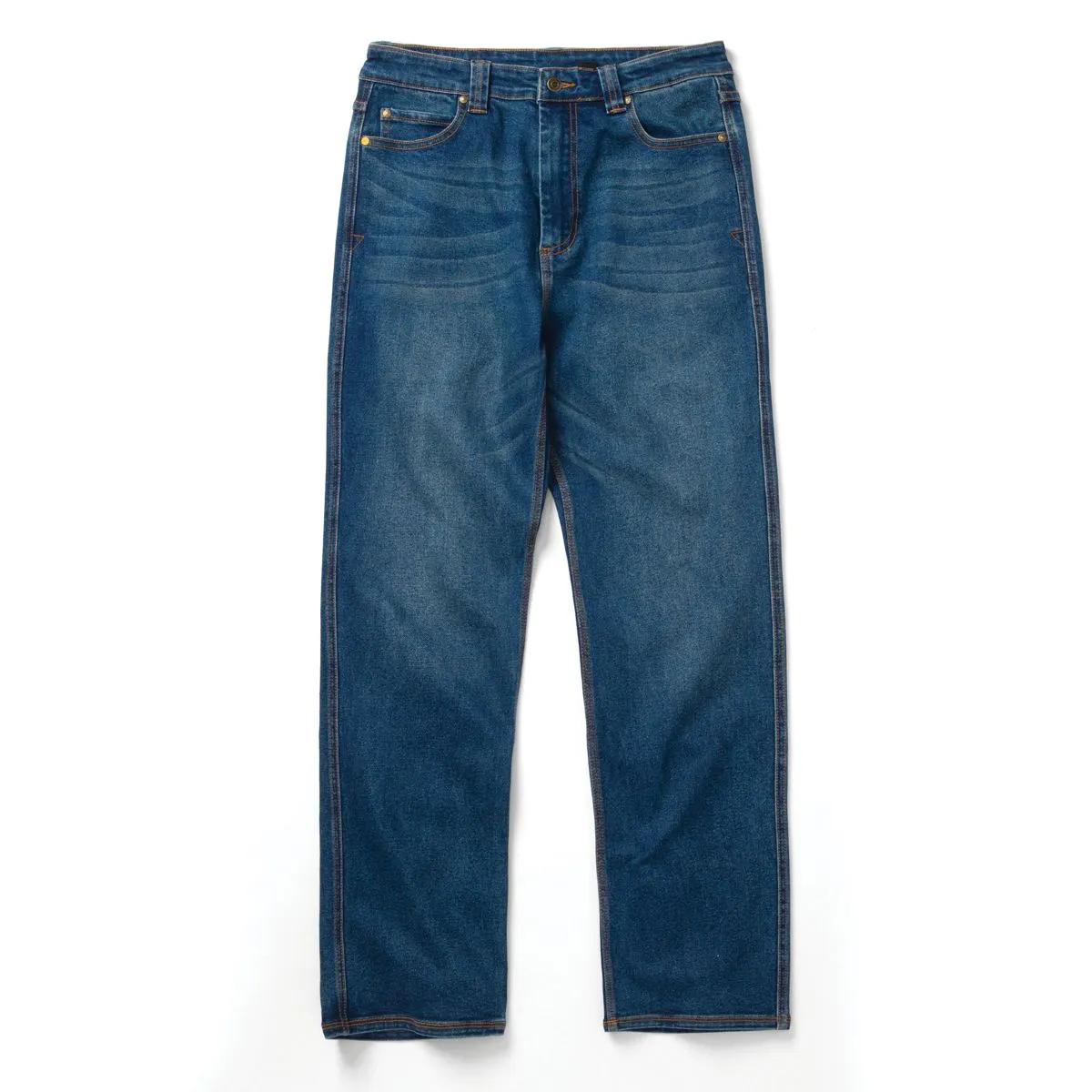 Pantaloni Jeans a Gamba Dritta Uomo