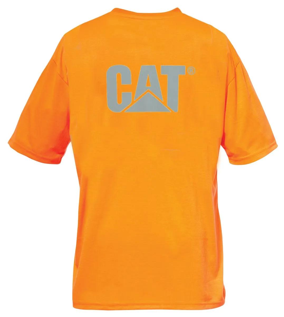 T-shirt uomo Hi-Vis con tasca per marchio