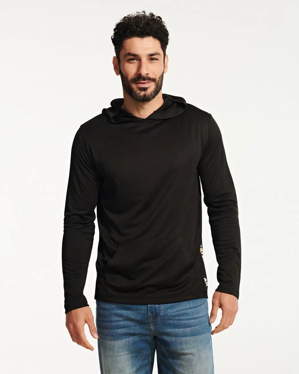 Felpa con cappuccio leggera Coolmax per uomo